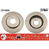 Set disc frana Mitsubishi Galant 8 (Ea) 09.96-10.04, Galant 8 Estate (Ea Ec) 09.96-10.03, Lancer 7 (Cs A Ct A) 01.00-12.13, Lancer 7 Estate (Cs W Ct
