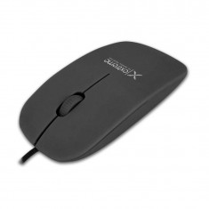 Mouse optic cu fir si conector USB-C, 3D, Extreme Lacerta 94670, 1000 DPI, 115 x 60 x 25 mm, cablu 120cm, negru