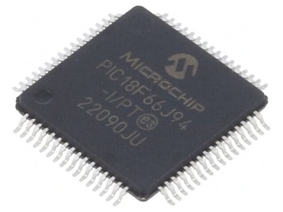 Microcontroler PIC18 64MHz 2-3,6V SMD TQFP64 foto