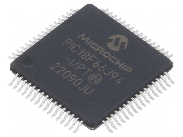 Microcontroler PIC18 64MHz 2-3,6V SMD TQFP64