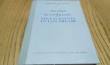INTRODUCERE IN METALURGIA PILBERILOR - Elana Labusca - 1957, 289 p.