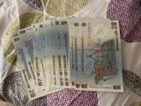 Bacnote 20 de lei 10 serii și 5 serii consecutive