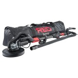 Masina Slefuit Girafa Telescopica Red Technic 1500W, 225mm, Pereti/Tavan + LED + Furtun Aspiratie + 24 Smirghel