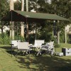 VidaXL Prelată de camping, verde măsliniu, 366x306 cm, impermeabilă 4009594
