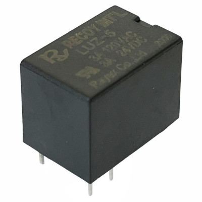 Releu electromagnetic, 5V DC, 2A, serie LU, RAYEX ELECTRONICS, LUZ-5, T119555 foto