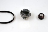 Kit distributie + pompa apa Fiat 500, 500 C, Brava, Bravo I, Bravo II, Grande Punto, Idea, Marea; Lancia Musa, Y, Ypsilon Motor 1.2 16V, dinti 124,