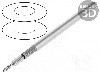 Cablu coaxial, Alpha Essential COAX, Micro Coaxial Cable, 1m, ecranat, 50&amp;Omega;, ALPHA WIRE, 9436 WH033 foto