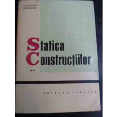 Statica Constructiilor Vol.2 - Alexandru Gheorghiu , 20012255