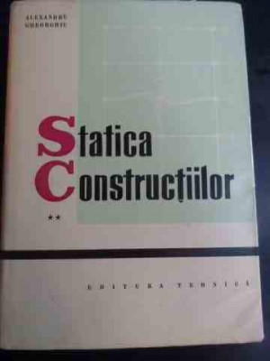 Statica Constructiilor Vol.2 - Alexandru Gheorghiu ,547612 foto