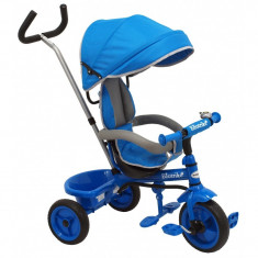 Tricicleta pentru copii Ecotrike Baby Mix blue foto
