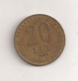 Moneda - Romania - 20 lei 1993 , v2