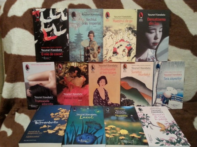 YASUNARI KAWABATA CARTI (13 VOL) COLECTIA INTEGRALA foto