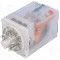 Releu electromagnetic, 110V DC, 20A, DPDT, serie R15, RELPOL - R15-2012-23-1110-WT