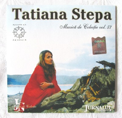 CD: TATIANA STEPA - Muzica de colectie Vol. 57 , Intercont Music 2008. CD original cu holograma, nou. JURNALUL NATIONAL foto