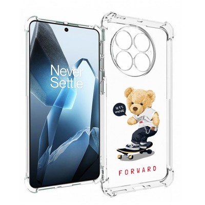 Husa antisoc pentru oneplus 13, airbag pro, let&amp;acirc;s move forward foto