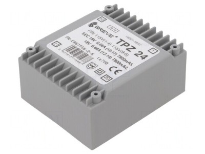 Transformator de Alimentare 24VA 115/230V 18V PCB IP00 foto
