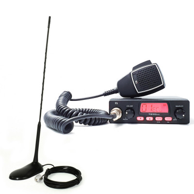 Kit Statie radio CB TTi TCB-550 EVO + Antena PNI Extra 45 foto