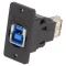 Conector adaptor USB 3.0 USB A la USB B