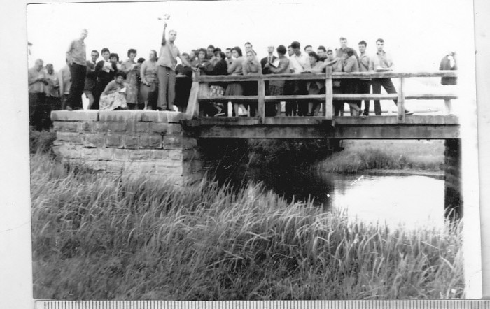 bnk foto Pod peste Viseu , Maramures - 1965