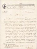 A1799 Semnătură olografă Octavian Rusu vicepreședinte ASTRA, 1923, Sibiu, pe act cu antet ASTRA