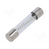 Siguranţă OPTIFUSE 15A 32/250VAC sticlă 6,3x32mm