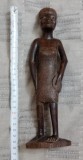 Statueta africana din lemn de abanos sau polisandru 30 cm.