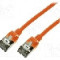 Cablu patch cord, Cat 6a, lungime 1.5m, U/FTP, LOGILINK - CQ9048S