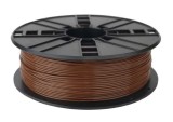 FILAMENT GEMBIRD pt. imprimanta 3d PLA 1.75mm diamentru 1Kg / bobina aprox. 330m topire 190-220 grC brown "3DP-PLA1.75-01-BR"
