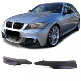 Falduri spoiler frontal splitter negru mat potrivit pentru 3 Seria BMW E90 E91 08-12 Performance AutoTuning