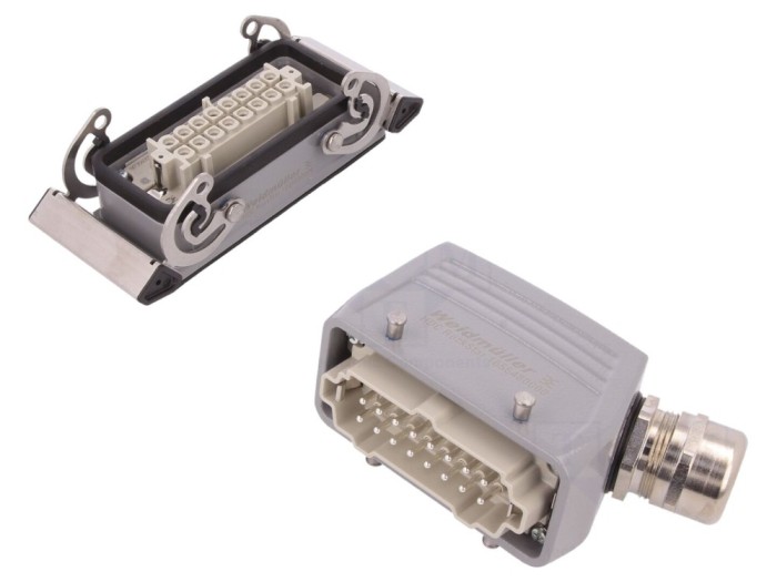 Conector HDC tată-mamă 16 pini