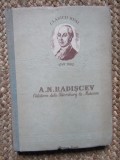 A. N. Radiscev Calatorie de la Petersburg la Moscova