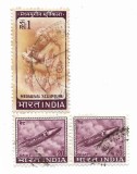 India - Marci diverse (3 buc.), 1965-1974 - valori obliterate
