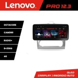Navigatie Ford Focus 2004-2011 pentru clima automata, Lenovo PRO 12.3 QLED 8+256GB 4G
