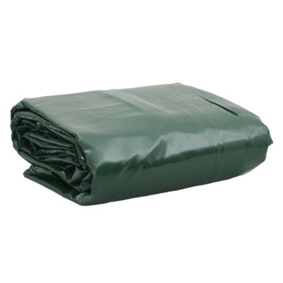 vidaXL Prelată, verde, 4x7 m, 650 g/m&amp;sup2; foto