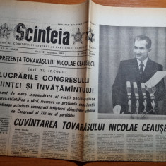 scanteia 29 noiembrie 1985-cuvantarea lui ceausescu
