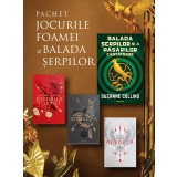 Pachet Jocurile Foamei 3 vol. + Balada șerpilor și a păsărilor c&acirc;ntătoare - Suzanne Collins