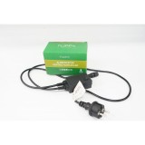 Alimentator furtun luminos, IP44, pentru instalatie Craciun rezista pana la 50 m, eMazing, 8 jocuri de lumini, fir negru
