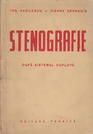 Ion Vasilescu - Stenografie după metoda Duploye