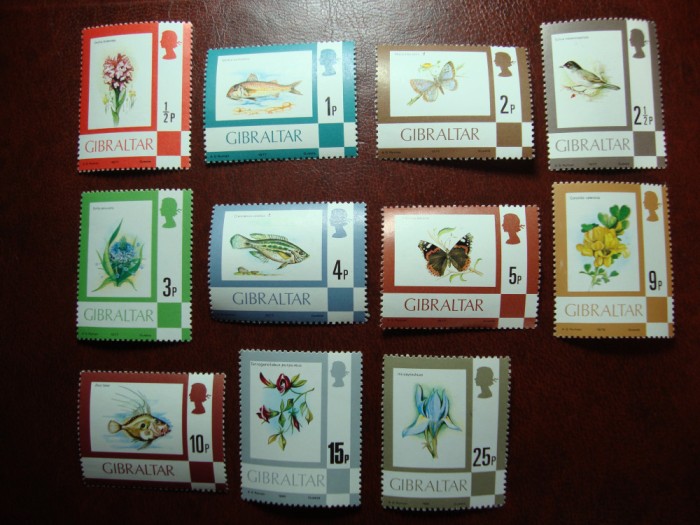 GIBRALTAR FLORA FAUNA MNH