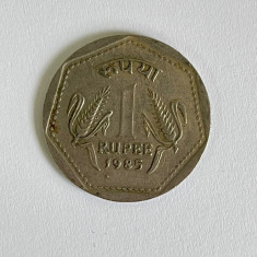 Moneda 1 RUPEE - rupees - 1985 - India - KM 79.1 (362)