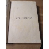K Studii Critice 3 I Gherea