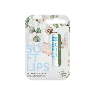 Balsam Natural pentru Buze Soft Lips 4.5 grame Biobaza foto