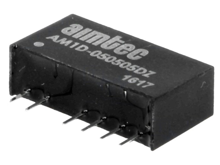 Convertor DC/DC 1W 5V 5V SIP7