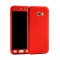 Husa Full Cover 360&deg; (fata + spate + folie sticla) pentru Samsung Galaxy A5 (2017), Rosu