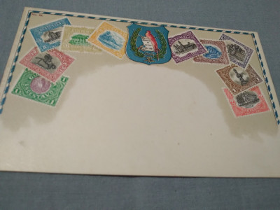 CARTE POSTALA EMBOSATA 1905 NECIRCULATA foto