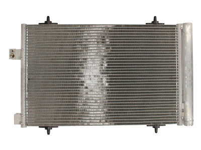 Condensator climatizare Peugeot 407, 2004-2011, Citroen C5 (RD/TD), 2008-, motor 1.6 HDI, 80 kw diesel, full aluminiu brazat, 570(525)x375x16 mm, cu foto