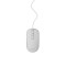 MOUSE GEMBIRD, PC sau NB, cu fir, USB, optic, 1200 dpi, butoane/scroll 4/1, cablu 1.35m, alb-argintiu, &quot;MUS-4B-06-WS&quot; (timbru verde 0.18 lei)