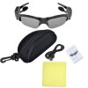 Ochelari de Soare cu MP3 Player si Bluetooth, Handsfree, Casti Ajustabile, Compatibil cu Telefoane Mobile, USB, Negru
