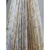 Cumpara ieftin Perdea Decorativa din gama Perdele Franjurate, 3x3 m, Alb, Cream, Ivoire COL11