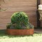 vidaXL Ghivece pentru grădină 5 pcs Maro 80 x 80 x 20 cm Oțel corten